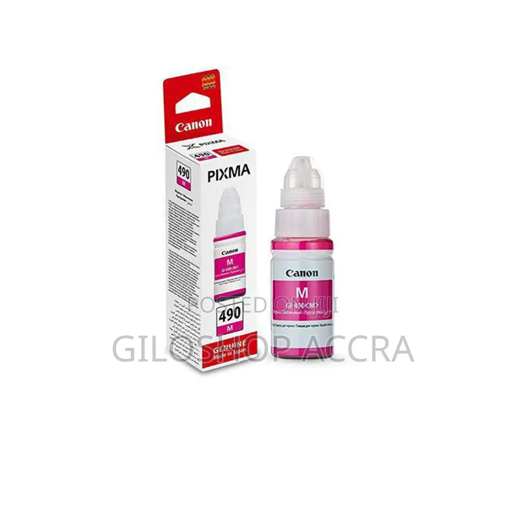 Canon Original Ink Cartridge Gi-490 PGM Gi490pgm Magenta
