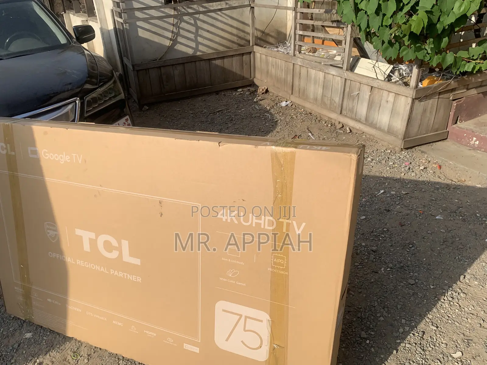Unibody Frame Tcl 75p755 75 Inch Uhd 4k Smart Android Television.
