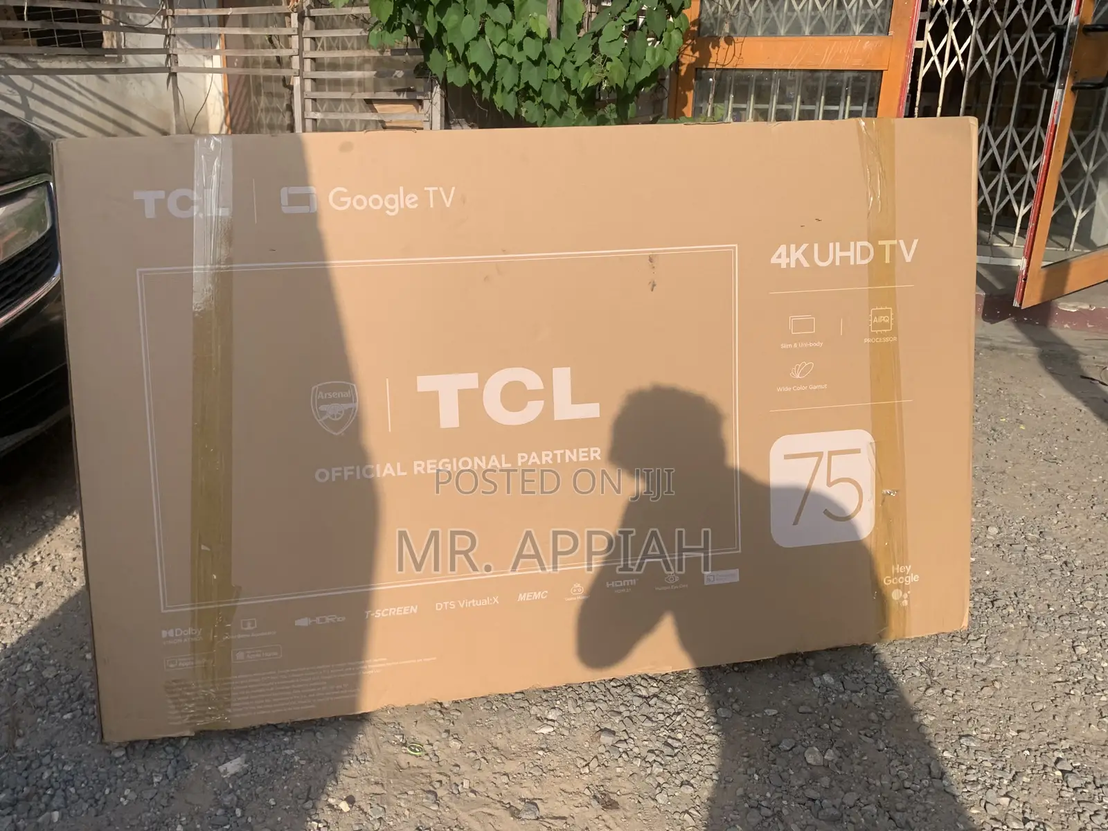 Slim Body Tcl 75p755 75 Inch Uhd 4k Smart Android Television.