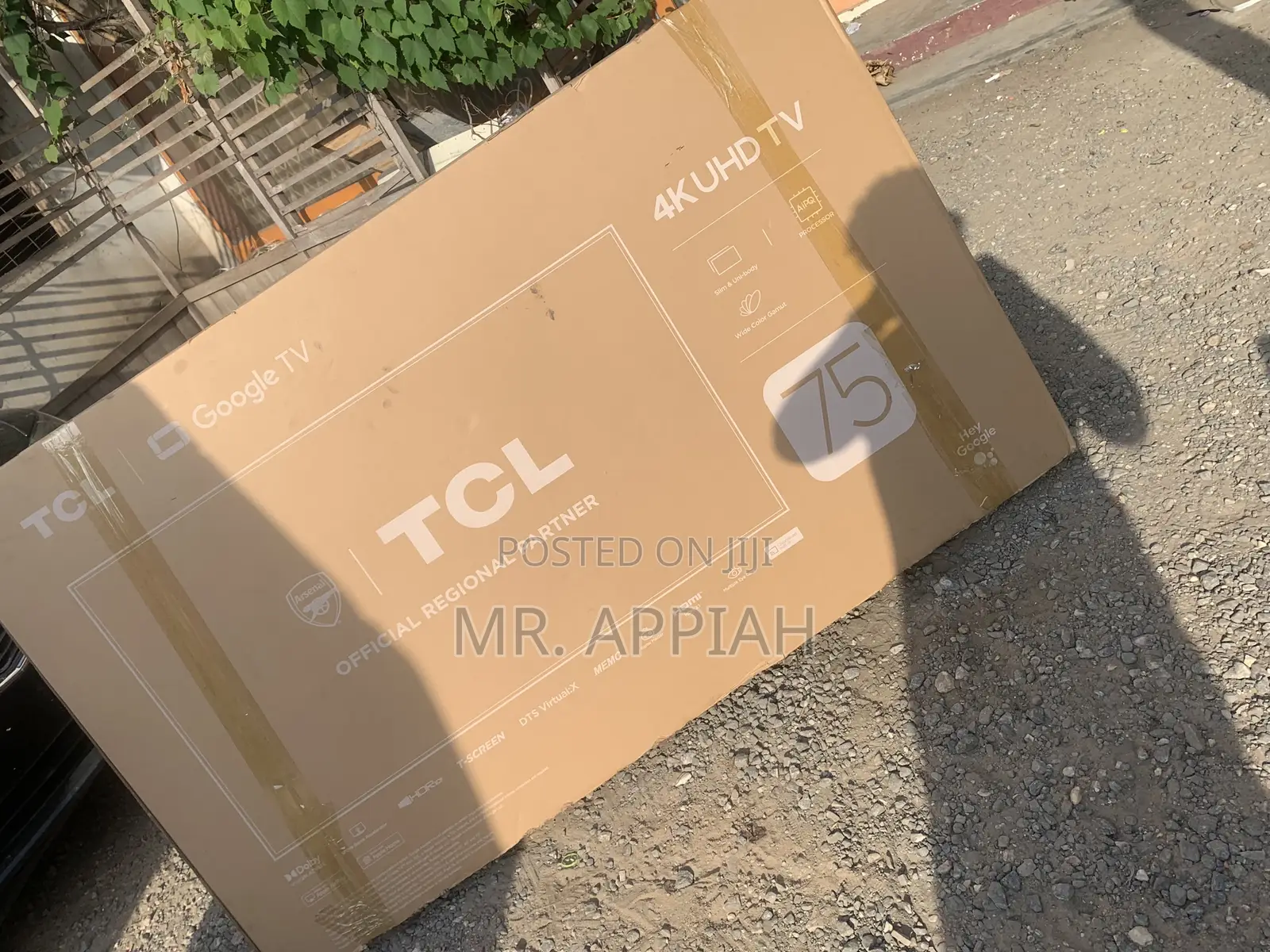 Slim Body Tcl 75p755 75 Inch Uhd 4k Smart Android Television.