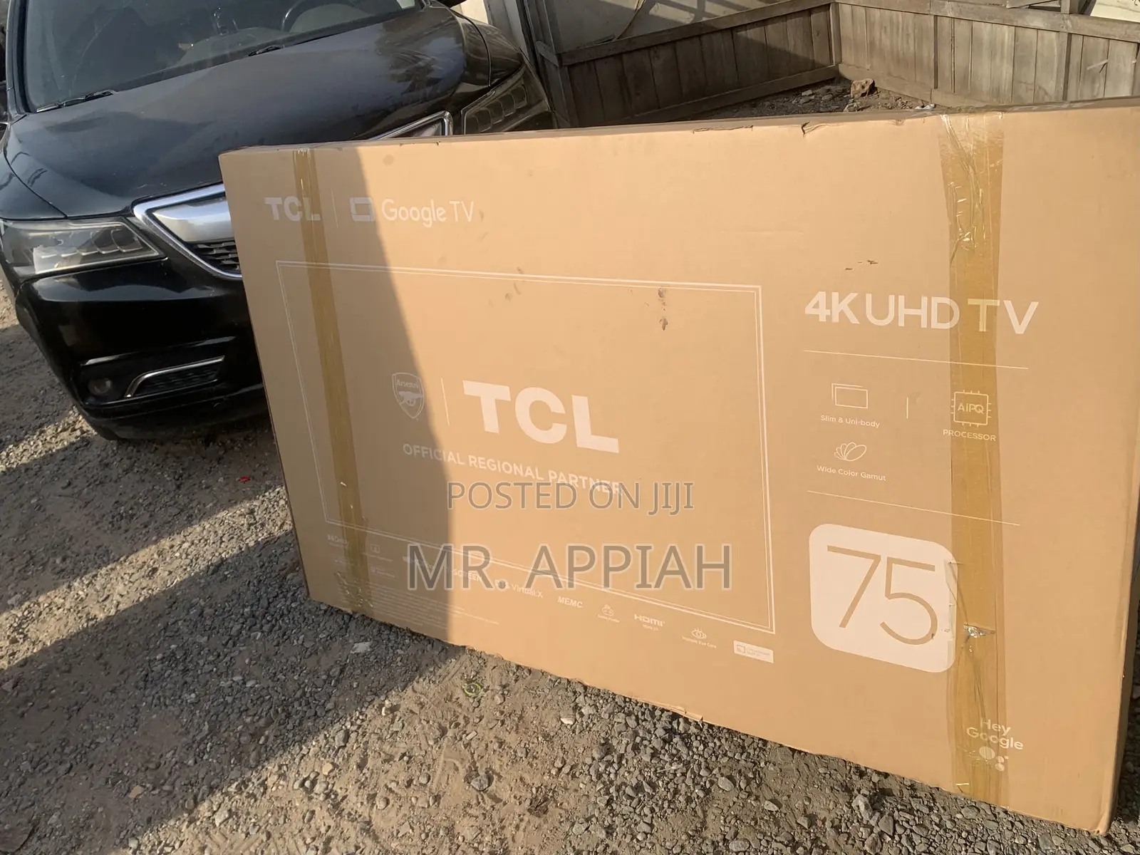 Sleek Design TCL Uhd Smart Screen Android Google Tv(75p755).