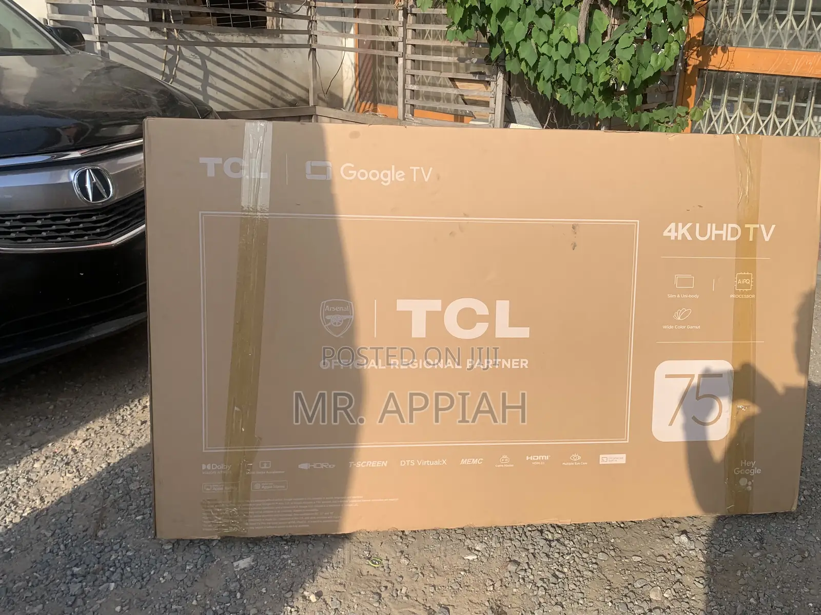 New TCL 75p755 75 Inch Android Google Television 