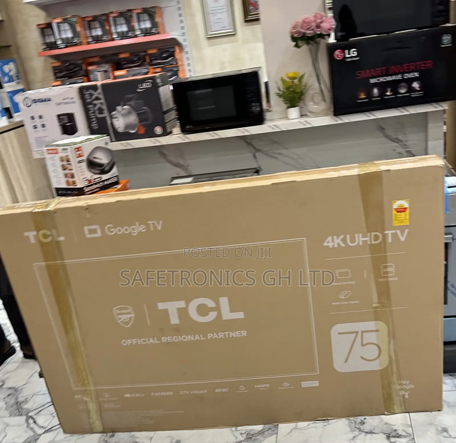 Just Order Google 75 Inch TCL Smart Uhd P755 Tv