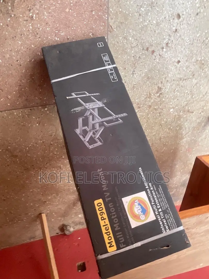 Adjustable Tv Wall Bracket (32–75”) Strong Secure