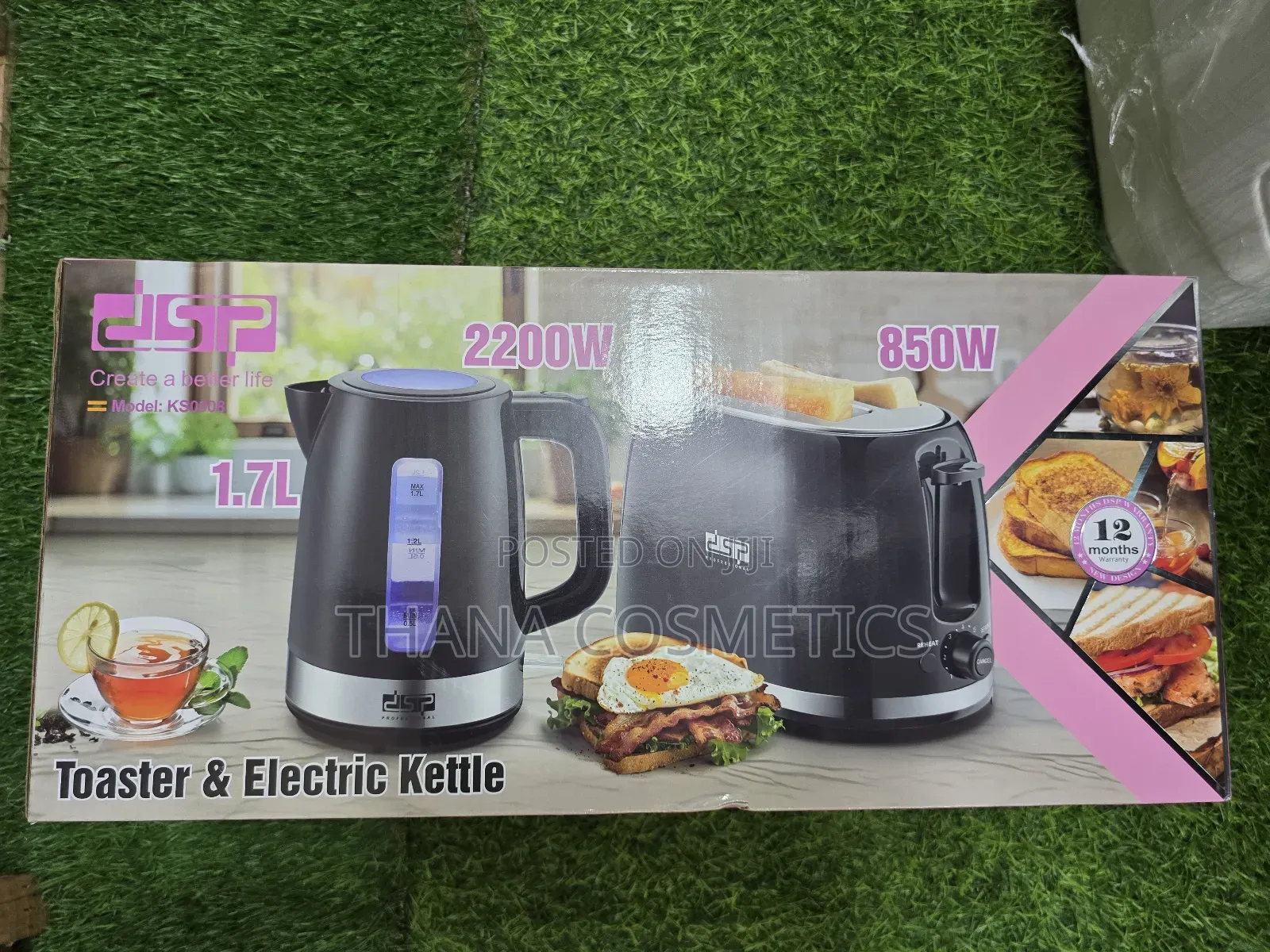 DSP Toaster and Electric Kettle