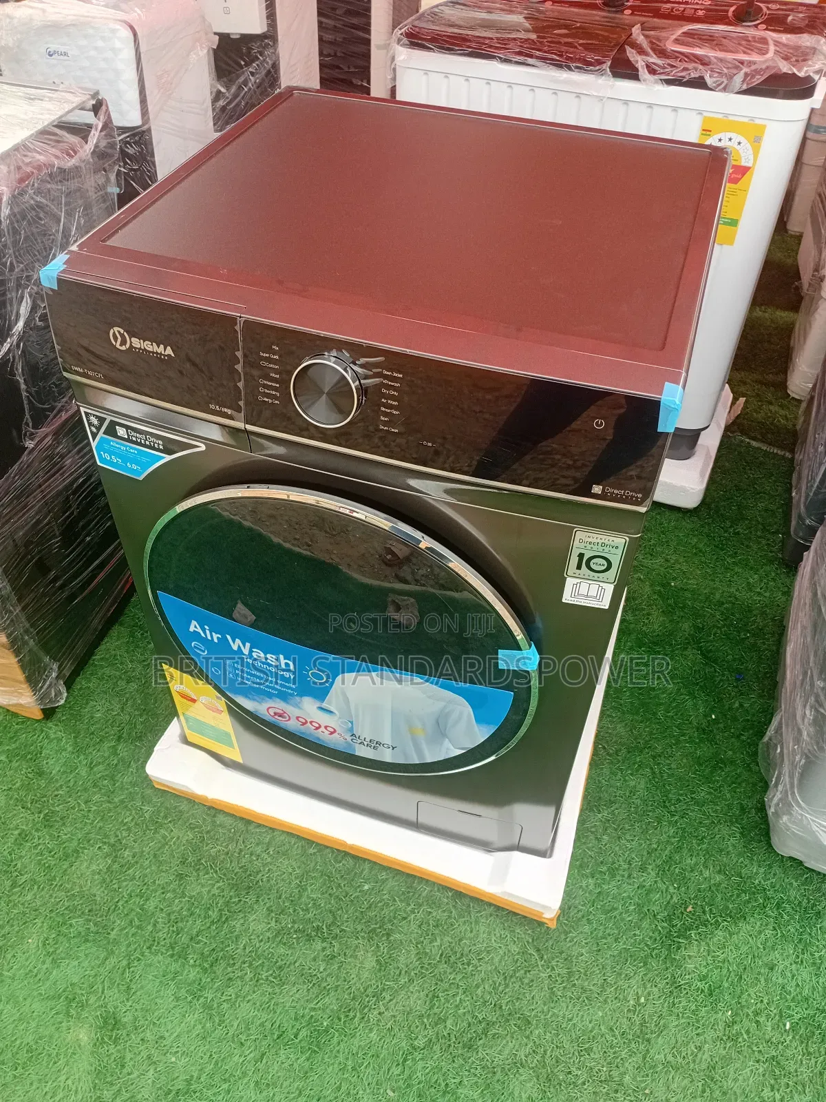 Sigma 10kg Multi Program Front Load Automatic 10kg Washing Machine