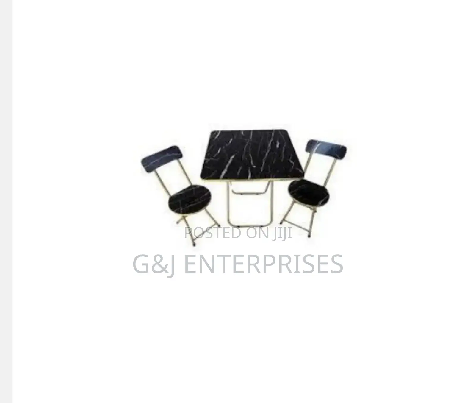 Fordable Tablet With 2 Chairs (70*70)