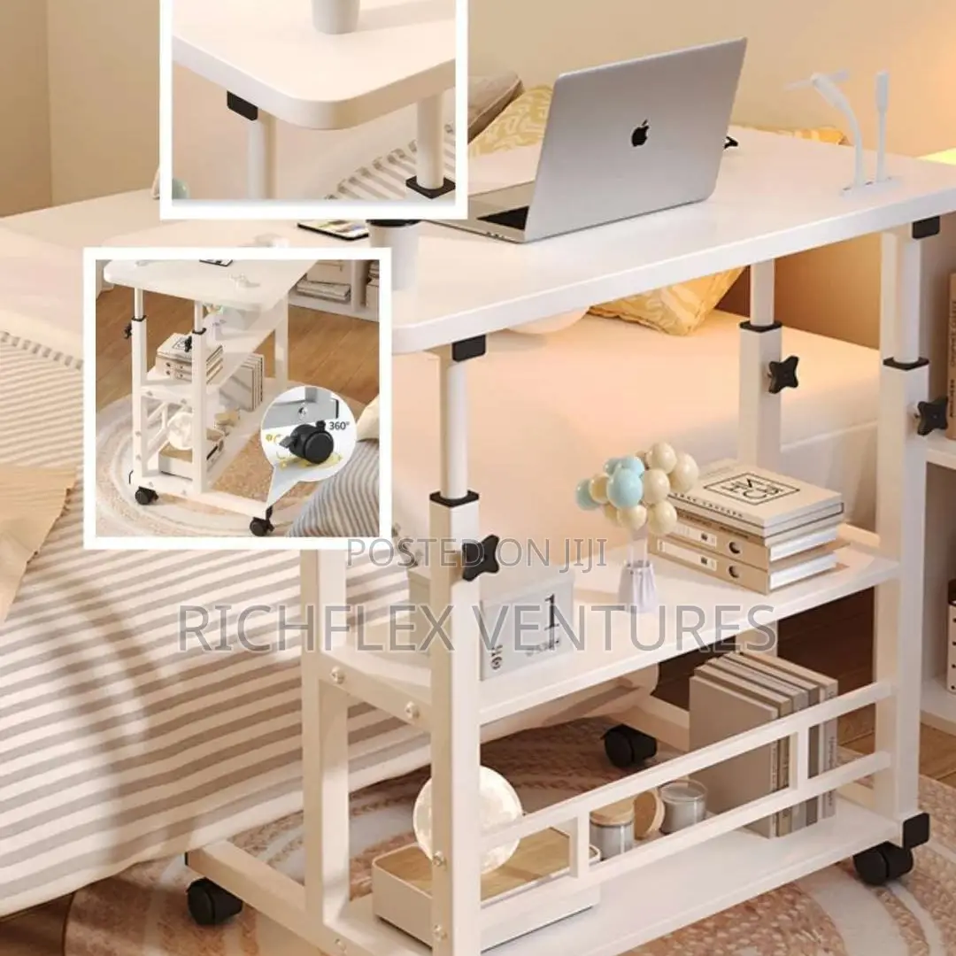 Portable Heights Adjustable Desk With Usb Ports