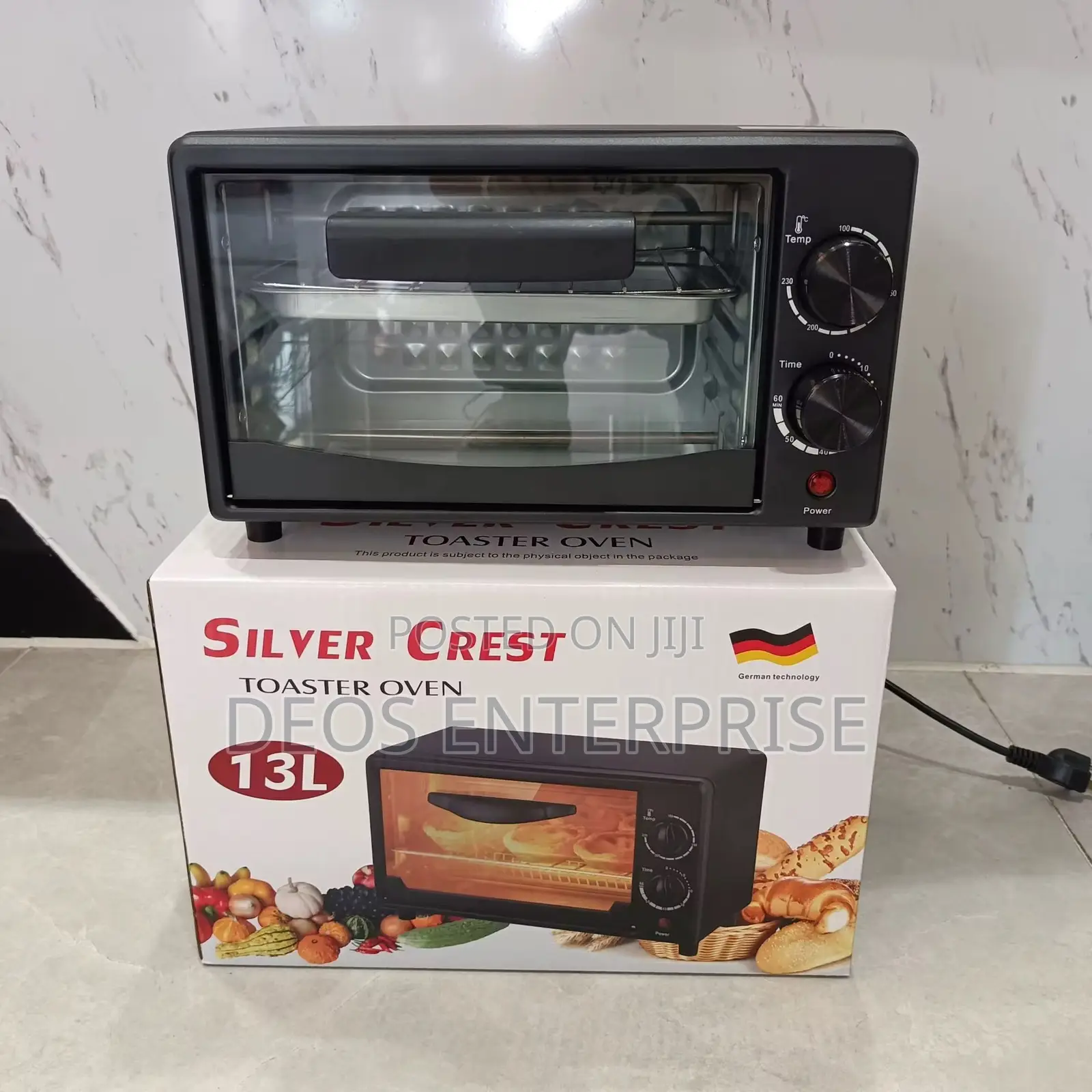 13l Silver Crest Oven Perfectly Toasted, Every Time