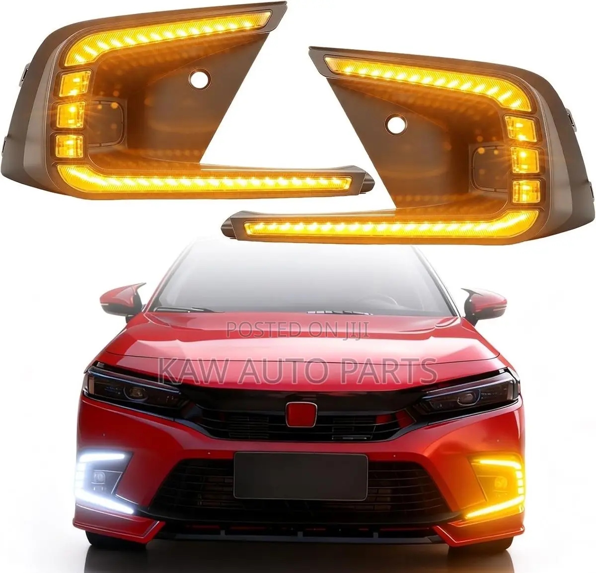 2022,2023,2024,2025 Led Foglight  For Honda Civic