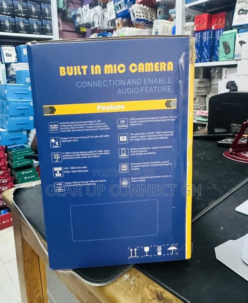 Full Color 4 Channel CCTV Camera 5mp