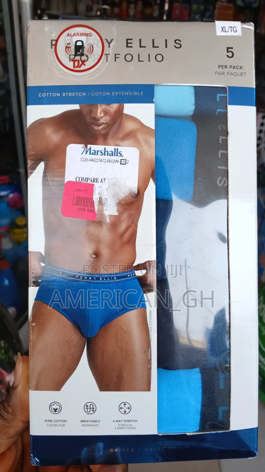 Perry Elis Boxer Briefs, L/Xl