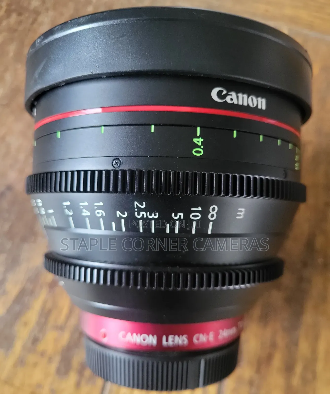 Canon Canon Cn-E 24mm T1.5 L Cine Lens (Ef Fit)