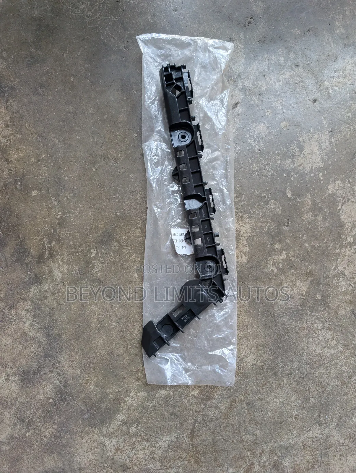 Toyota Corolla 2020,2021,2022,2023,2024 Back Bumper Locker / Bracket