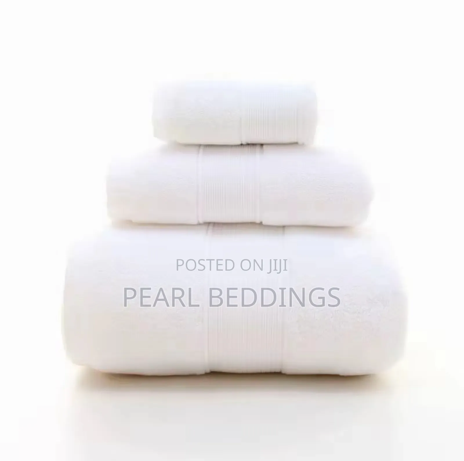 3pcs Set Premium Water Absorbent Bath Towel for Airbnb, Hotels, Etc.
