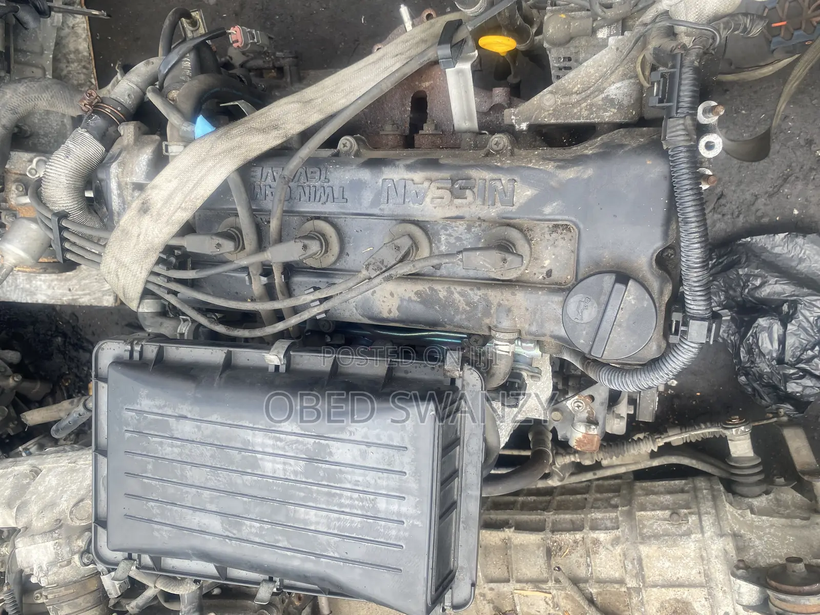 Nissan March Complete Engine With Automatic Gear Box Japan Type