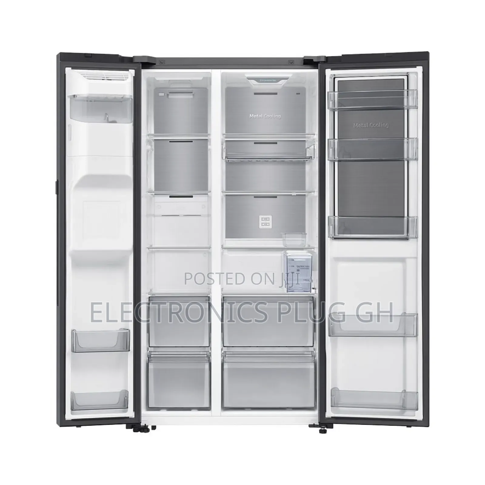 Nasco 627 Litres Side by Side Refrigerator With Water Dispenser