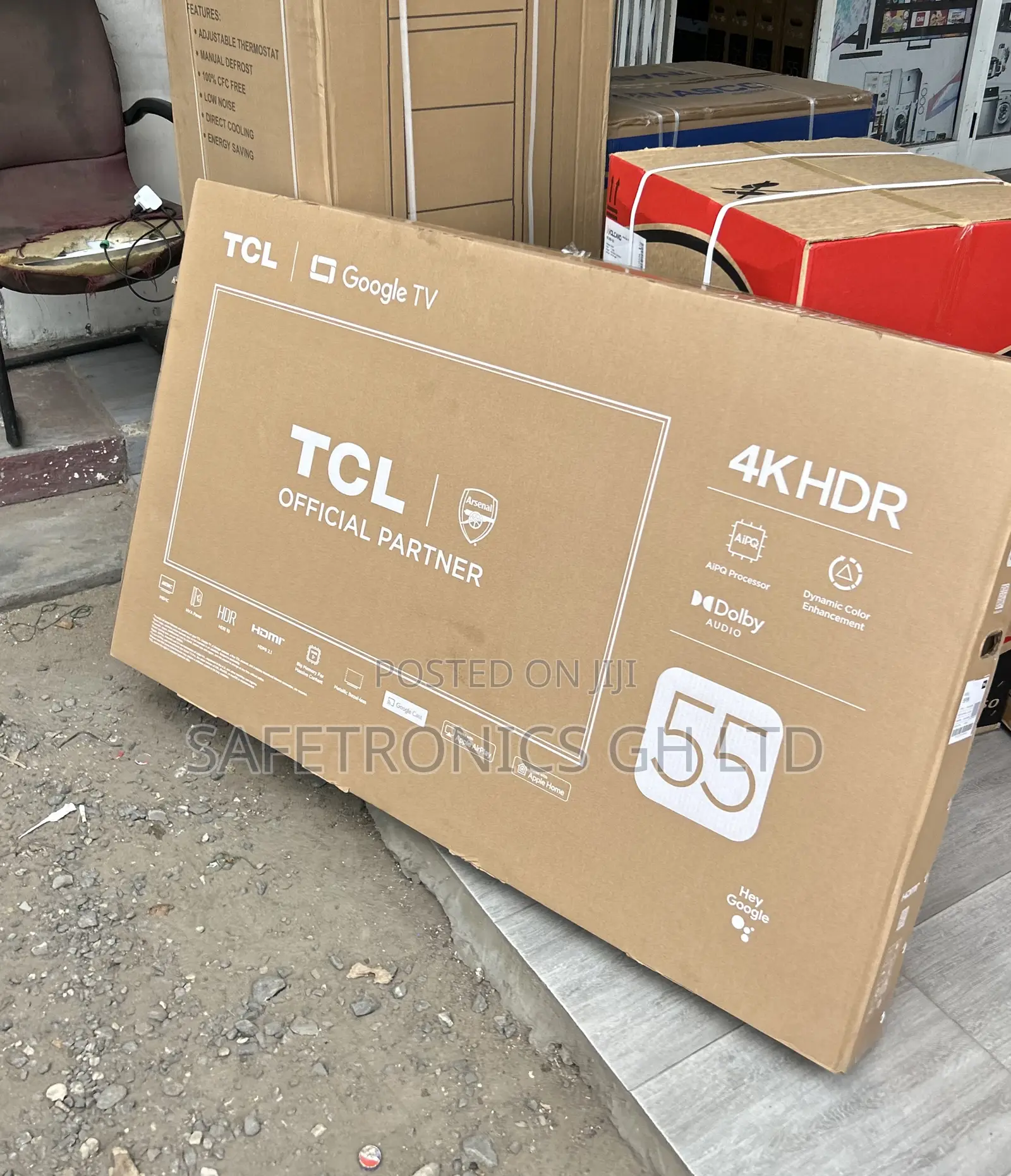 Clear Screen Led Smart TCL P635 55 Inch Android Tv