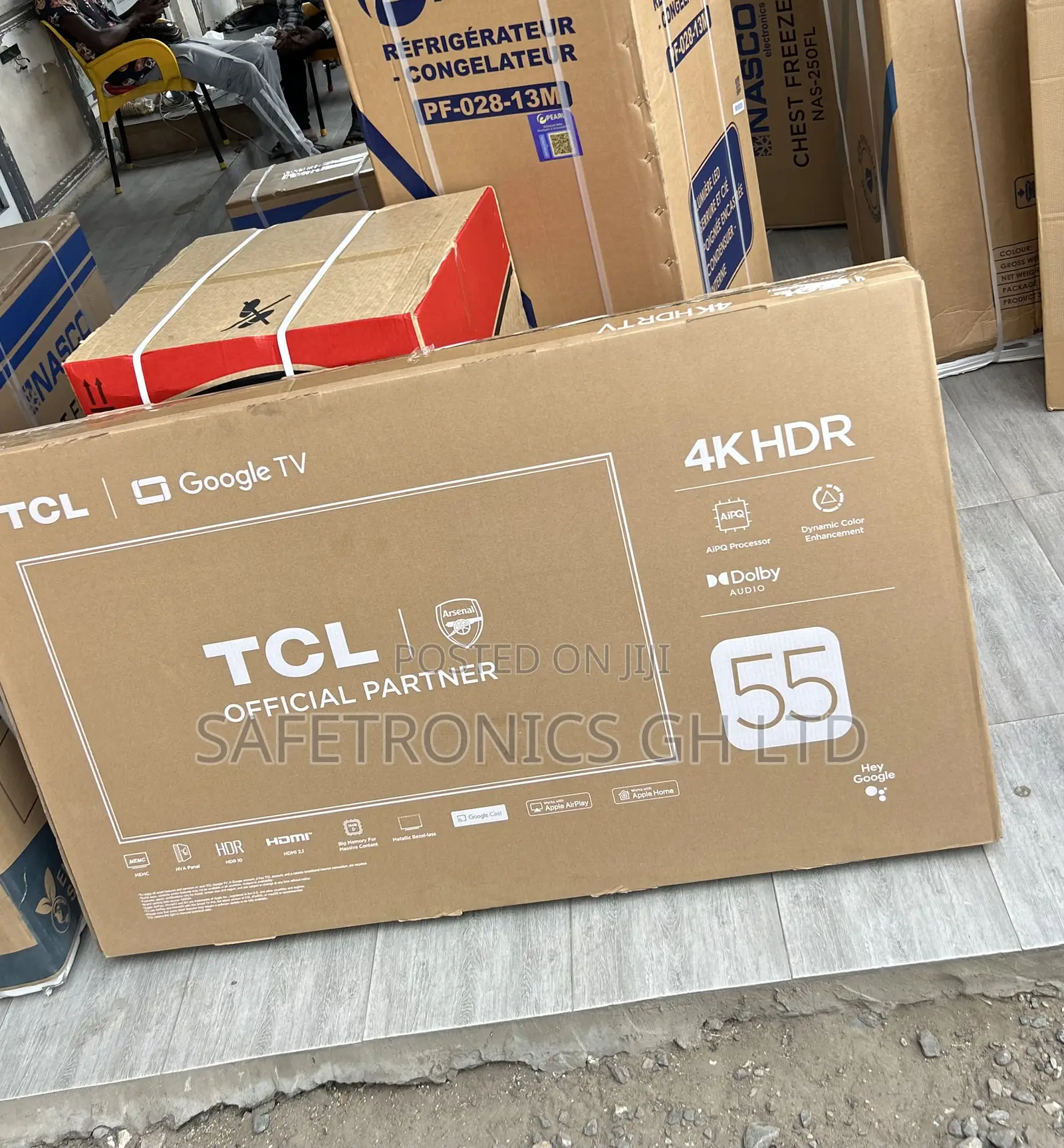 High Dynamic Smart Led TCL P635 55 Inch Android Tv