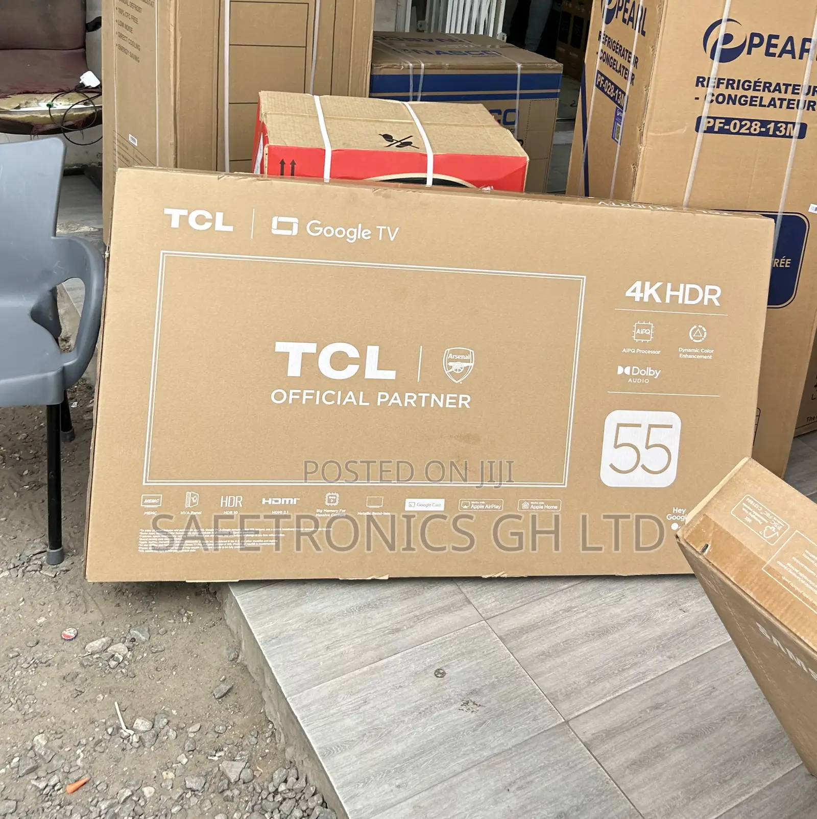 Reliable Android Smart Led 55 Inch TCL Ultra P635 Frameless Tv