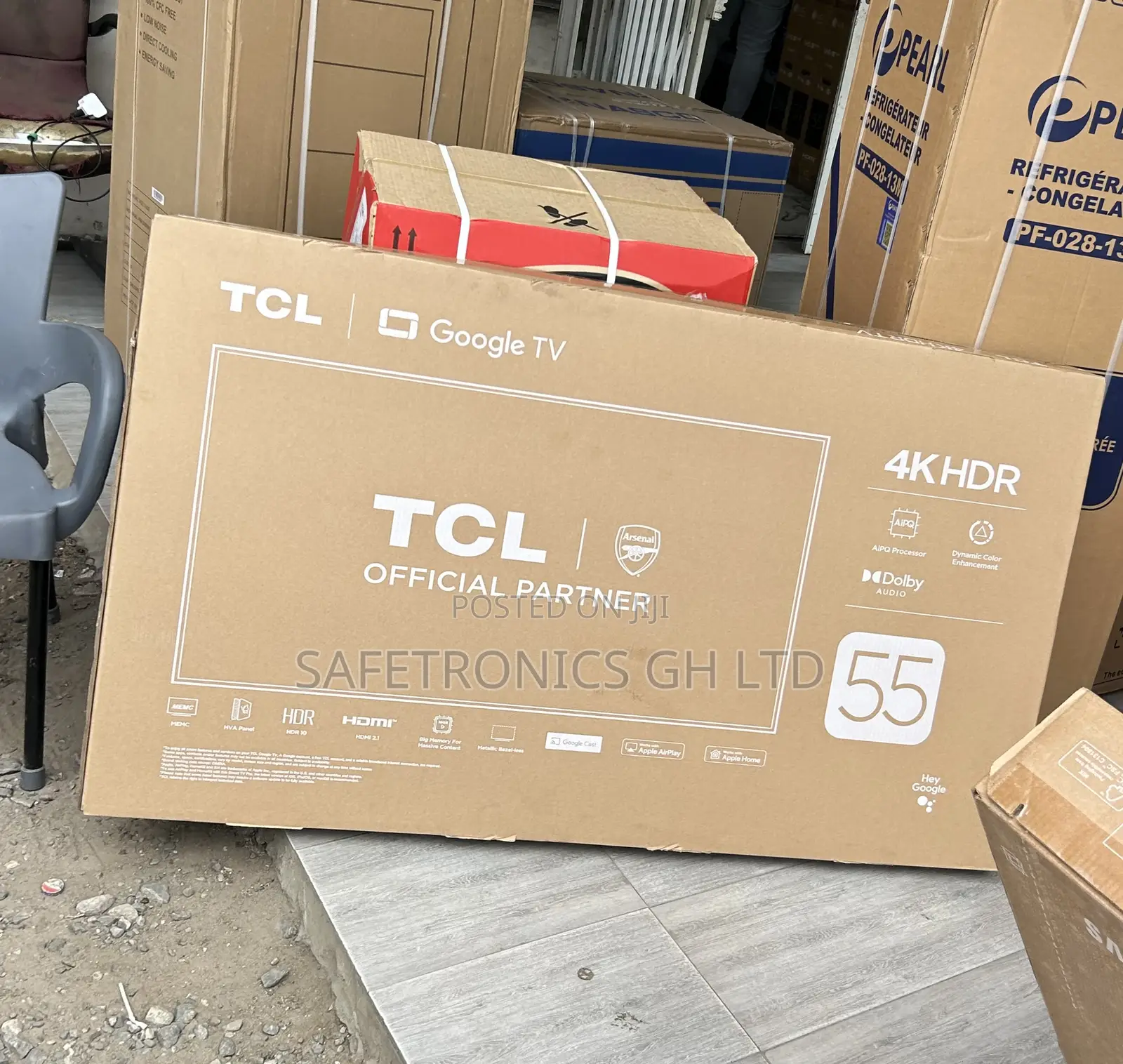 Reliable Android Smart Led 55 Inch TCL Ultra P635 Frameless Tv
