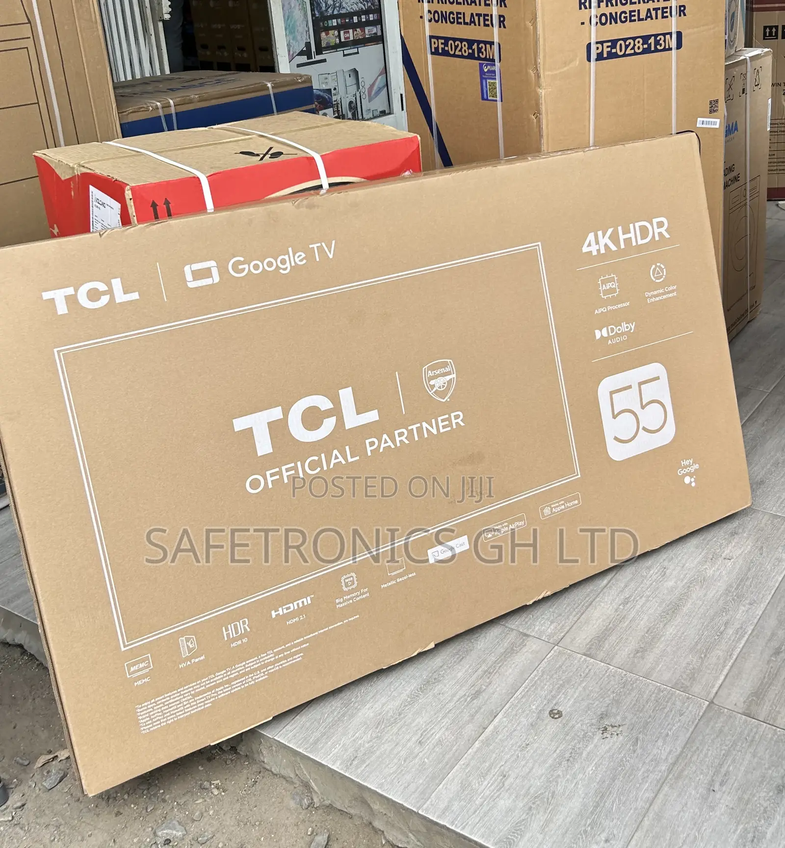 Premium Smart Android 55 Inch TCL P635 Frameless Tv