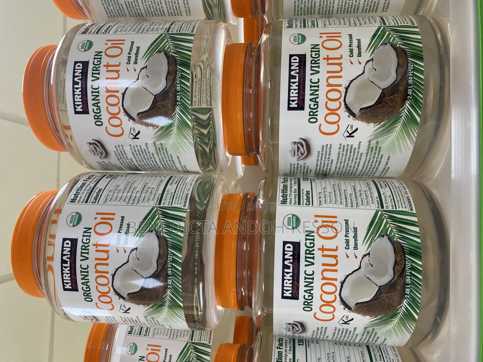 Kirkland Organic Coconut Oil 2.48l