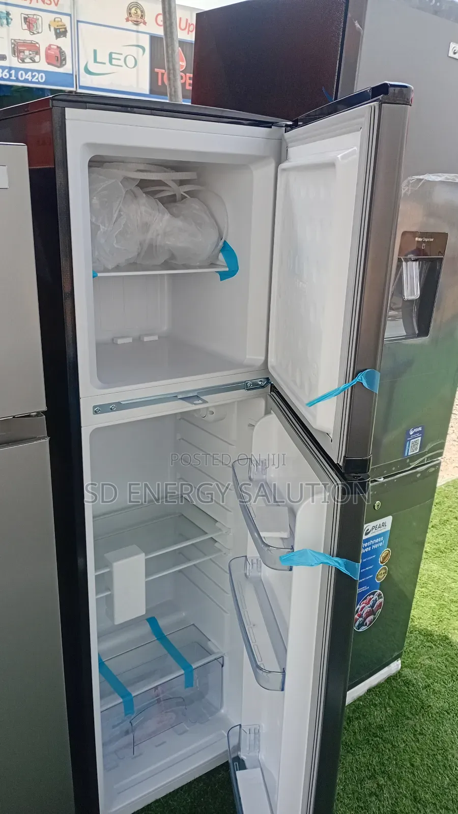 Fridge-Top Freezer Pearl 165l Efficient Cooling Fridge-Top Freezer