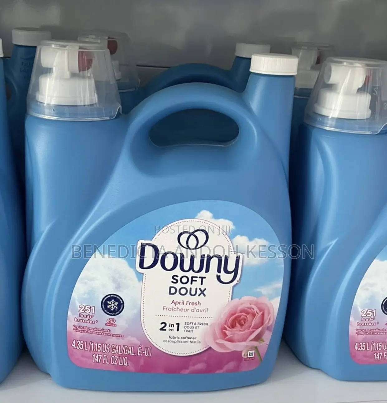 Downy Soft Doux 2 in 1 (4.35liters)