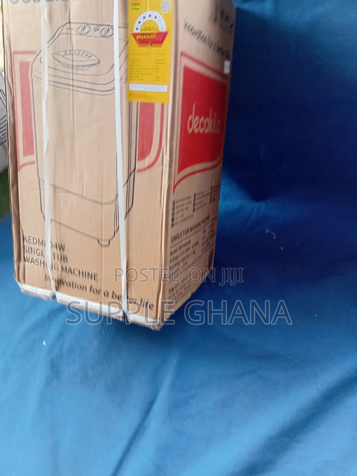 Decakila 7kg Single Tub Semi-Automatic Laundry Washer