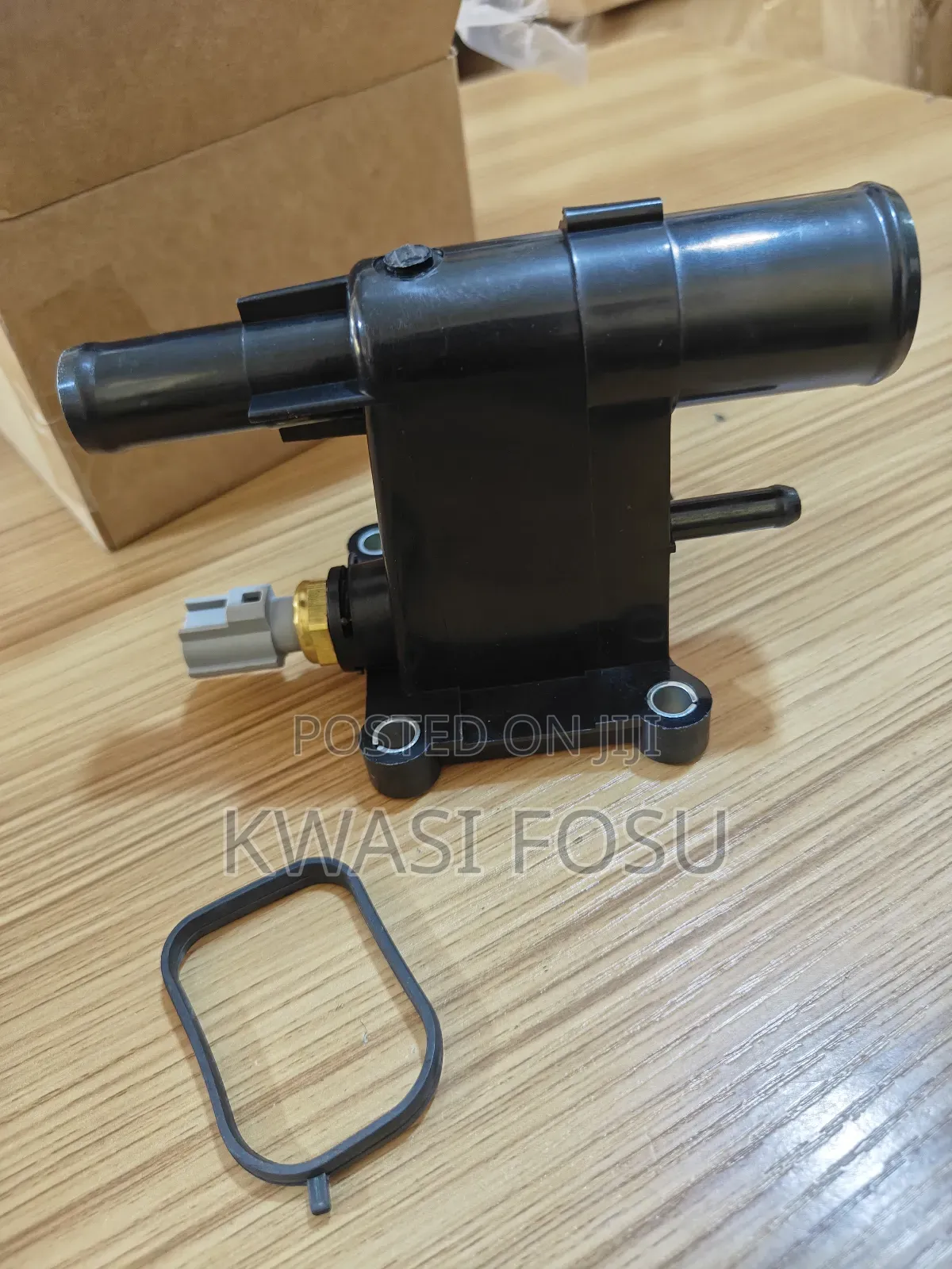 Engine Coolant Water Outlet Thermostat Housing Fit For 2012-2018 Ford
