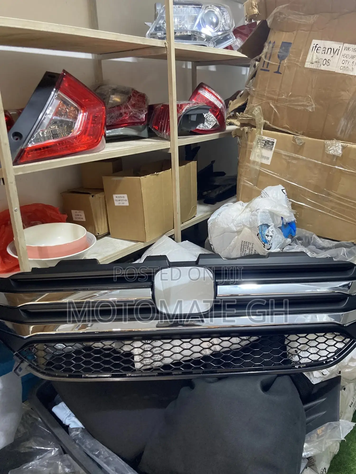 Honda Pilot 2016-2018 Bumper Grill