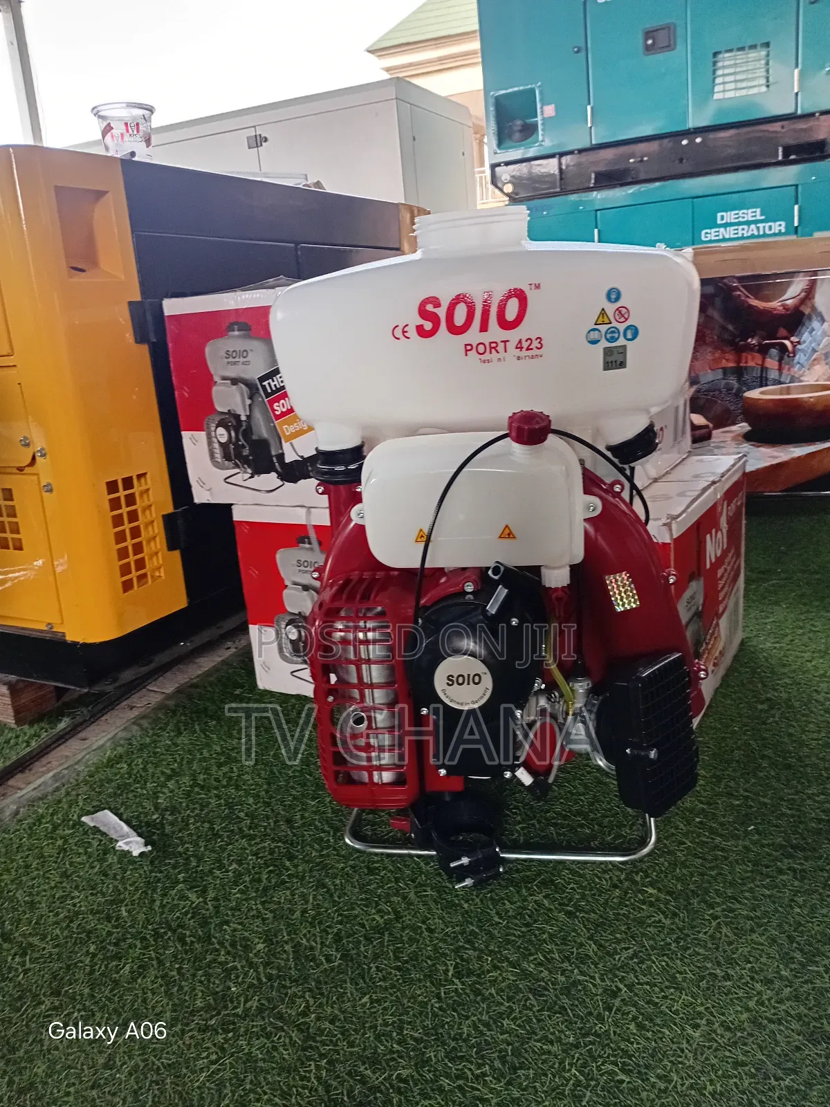 Solo Port 423 Backpack Sprayer – High Output Spraying Solo Port 423