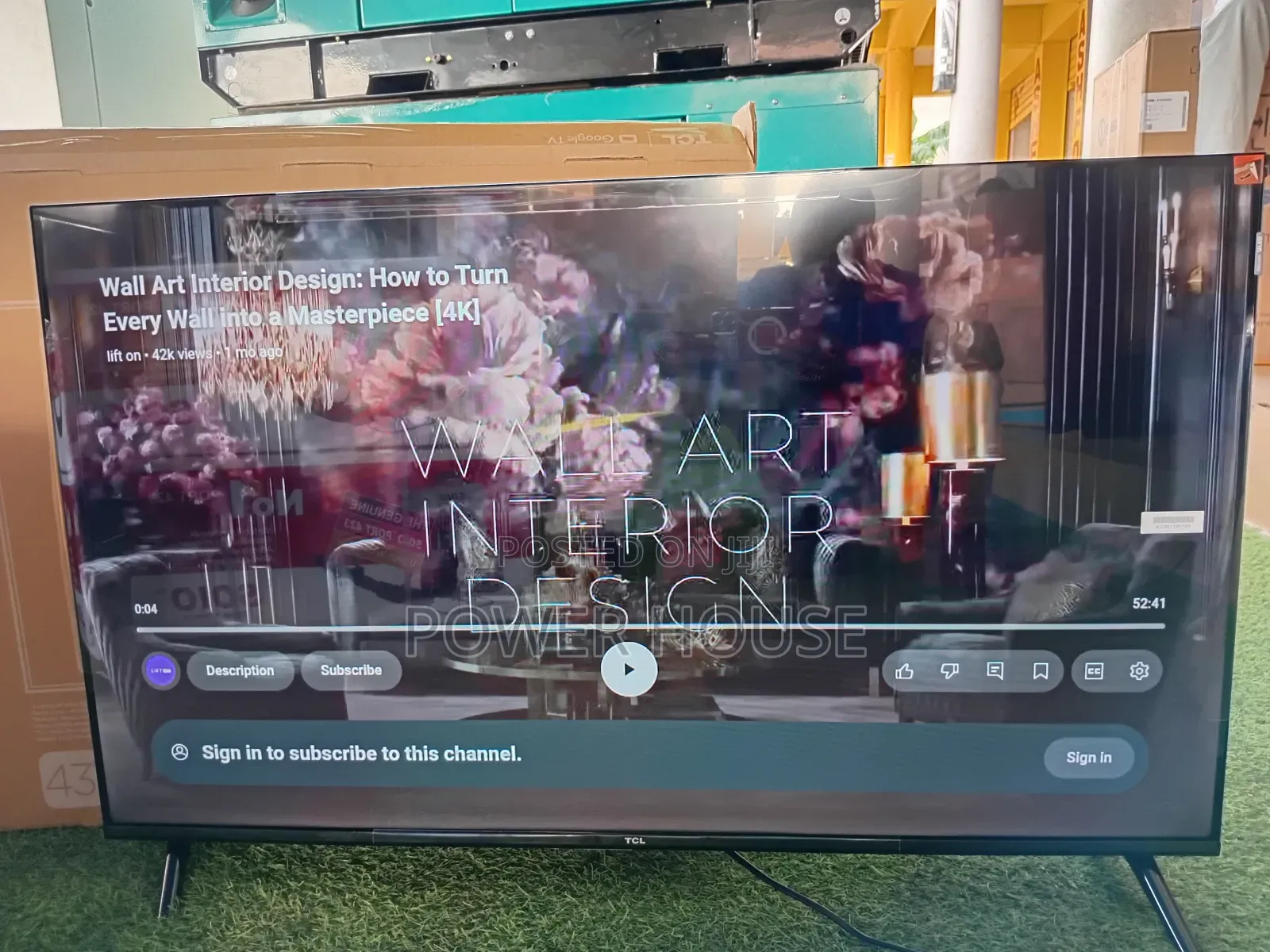 Stay Cool and Comfort Enjoy TCL 43inches Smart Tv Premium TCL