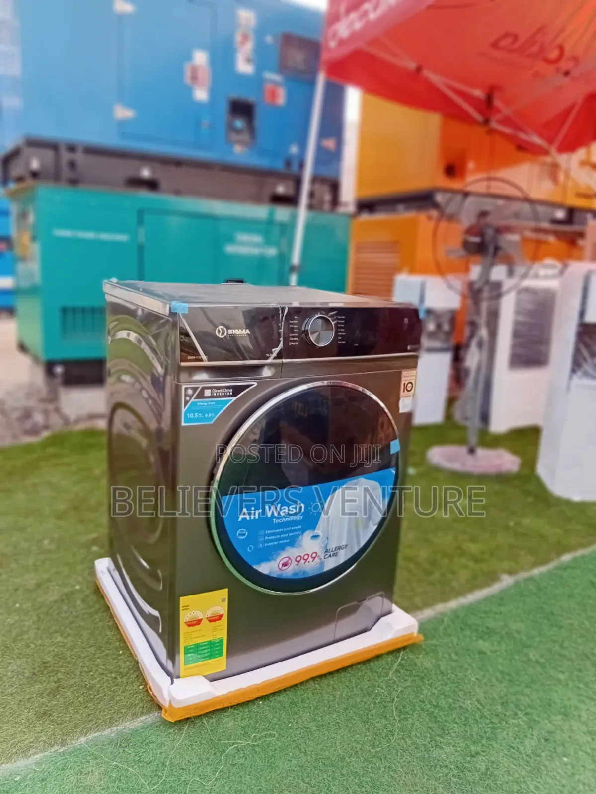 Washing Machine Sm-10kg Sigma-Appliances Front Load