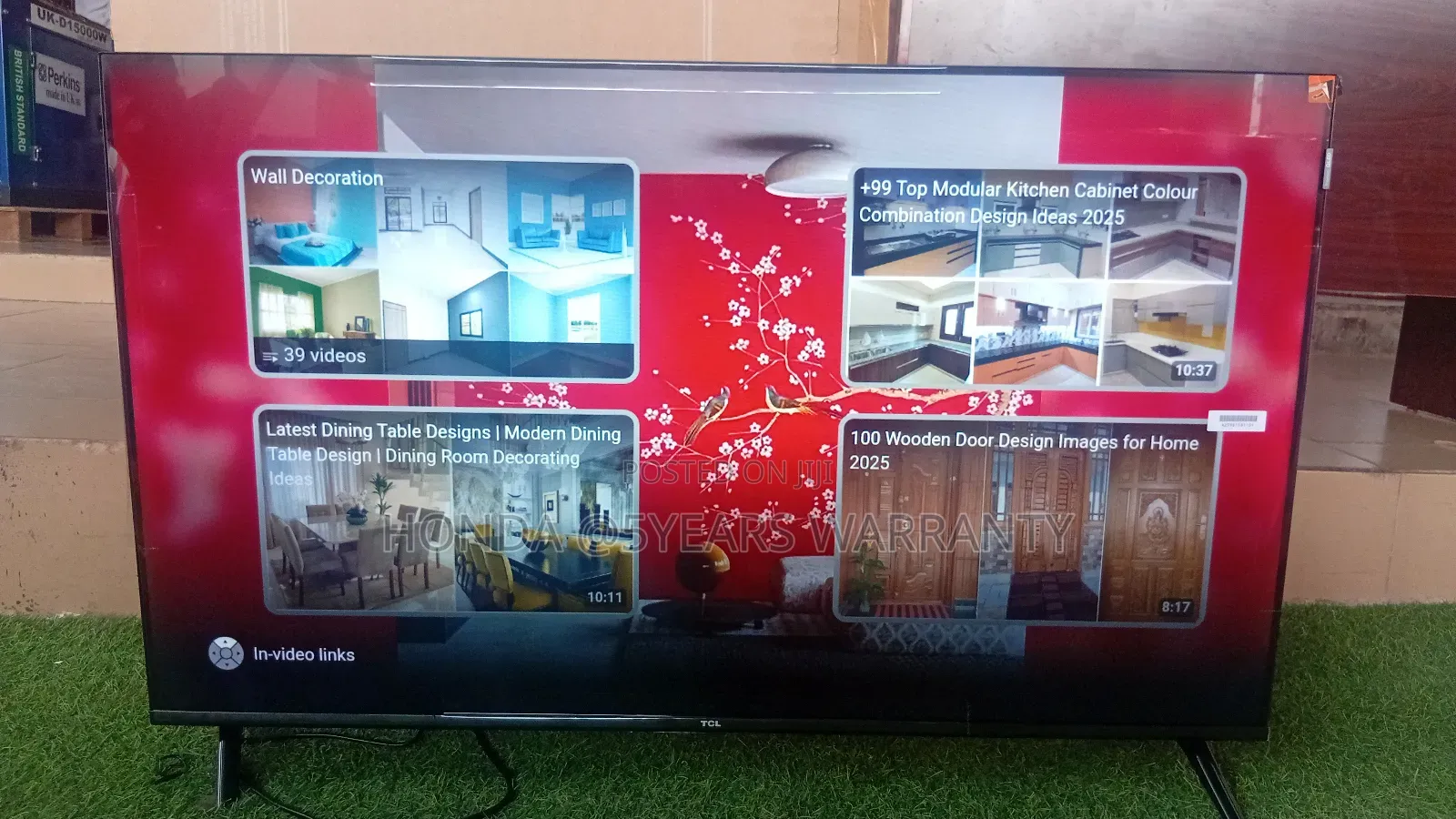 Strong Visual Performance TCL 43 Inches Smart Tv | 43 Inches Tv