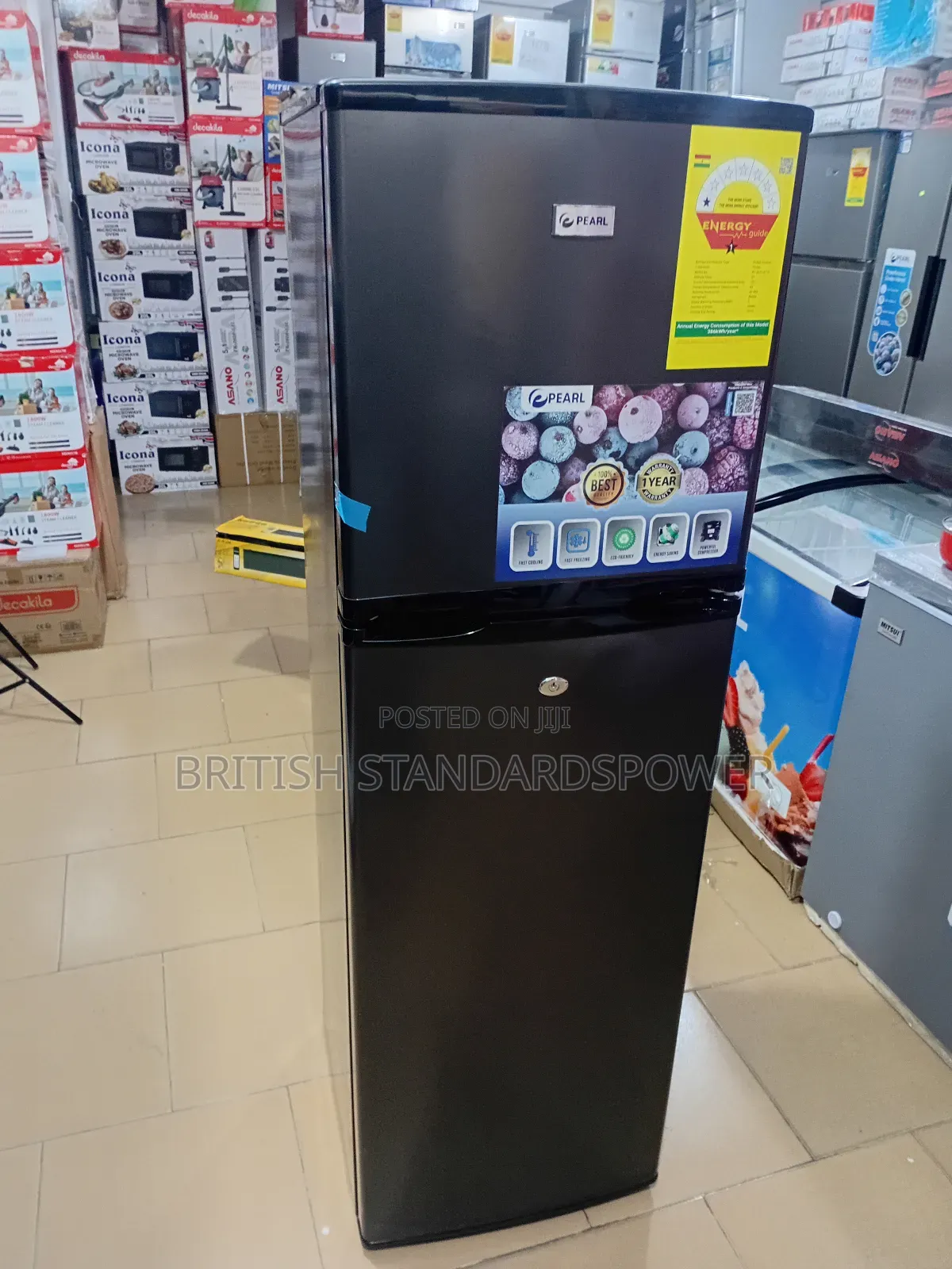 Pearl Cool Guard 162l Top Freezer Refrigerator