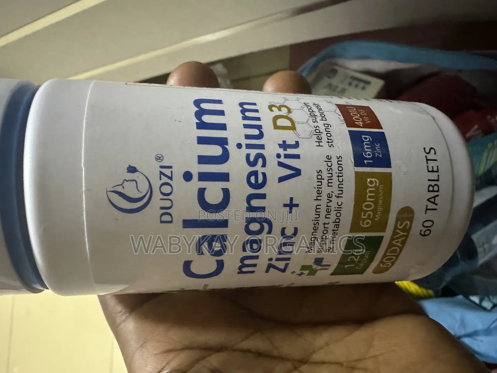 Calcium Magnesium Zinc and D3