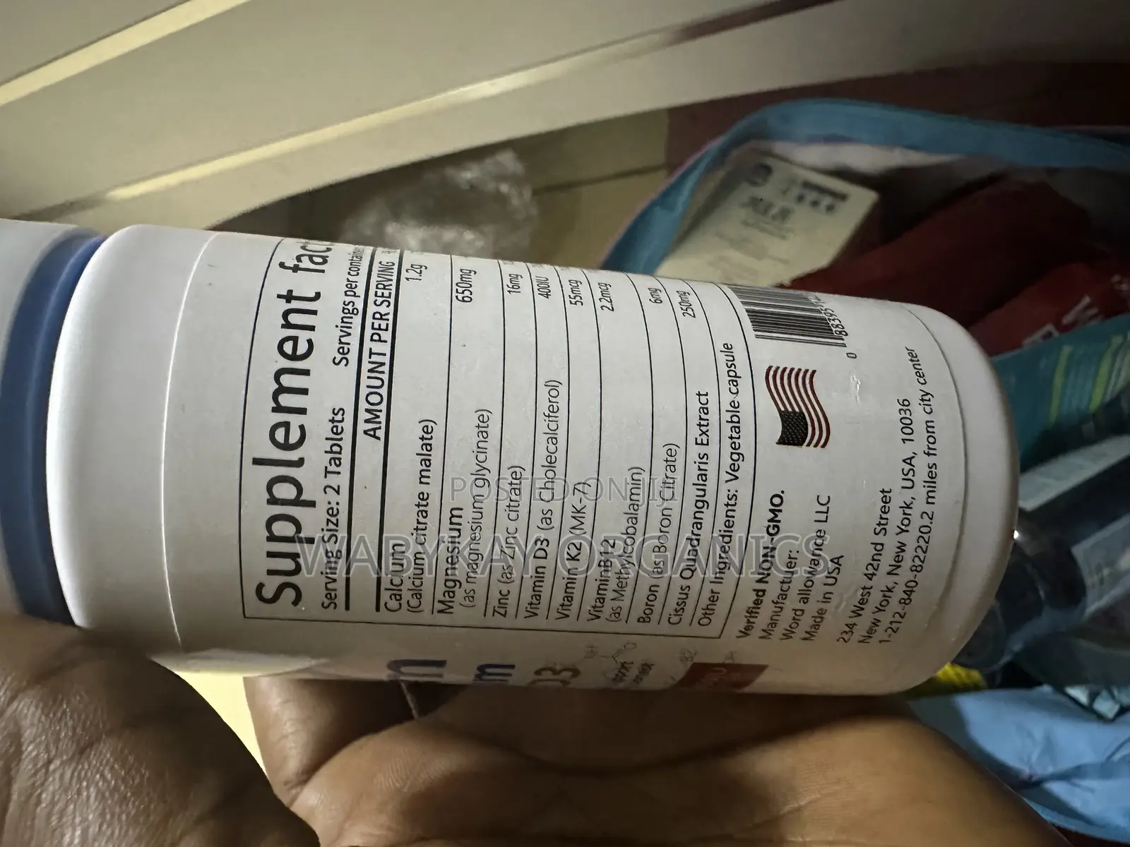 Calcium Magnesium Zinc and D3