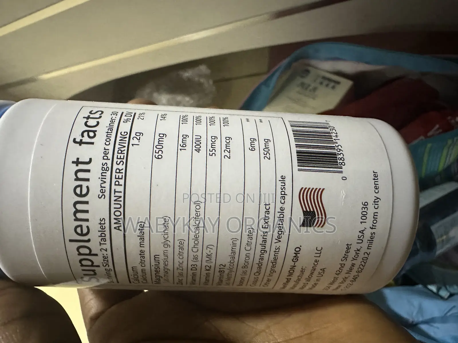 Calcium Magnesium Zinc and D3