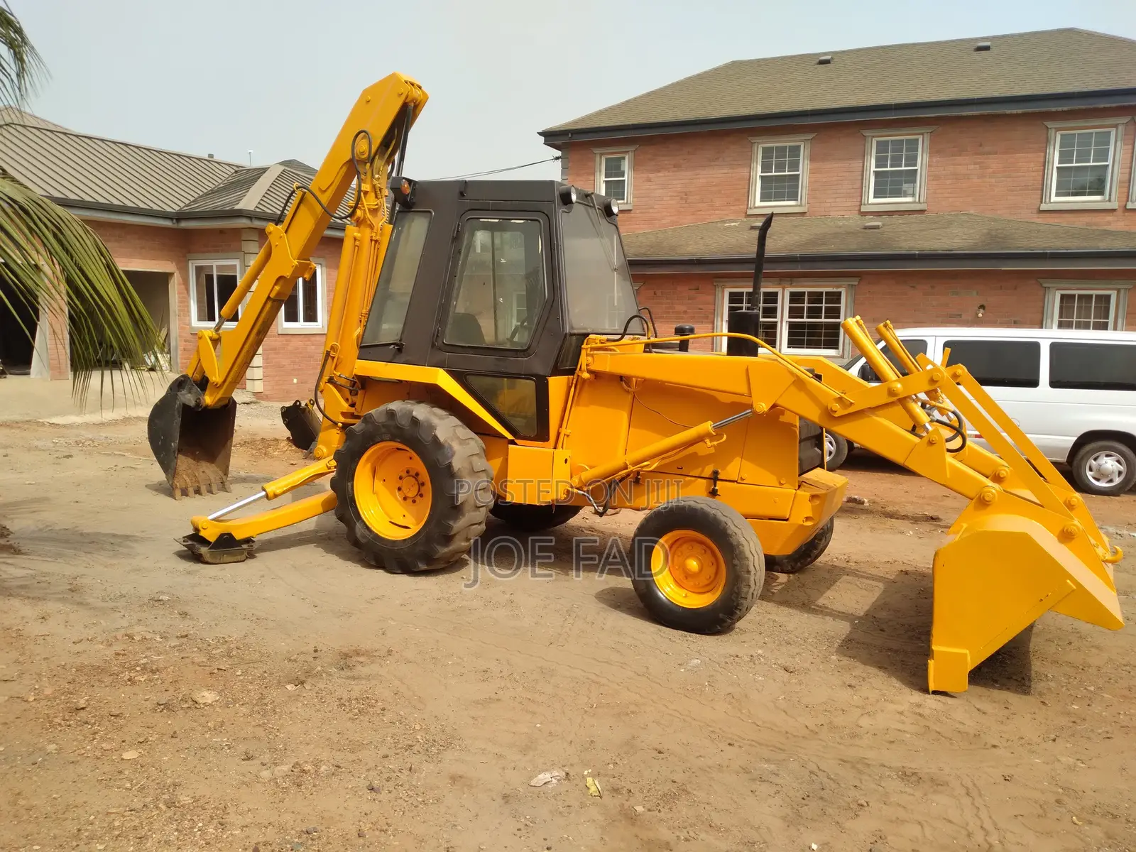 USA Used Case 580D Backhoe Loader - Extended Boom (Ready to Work)