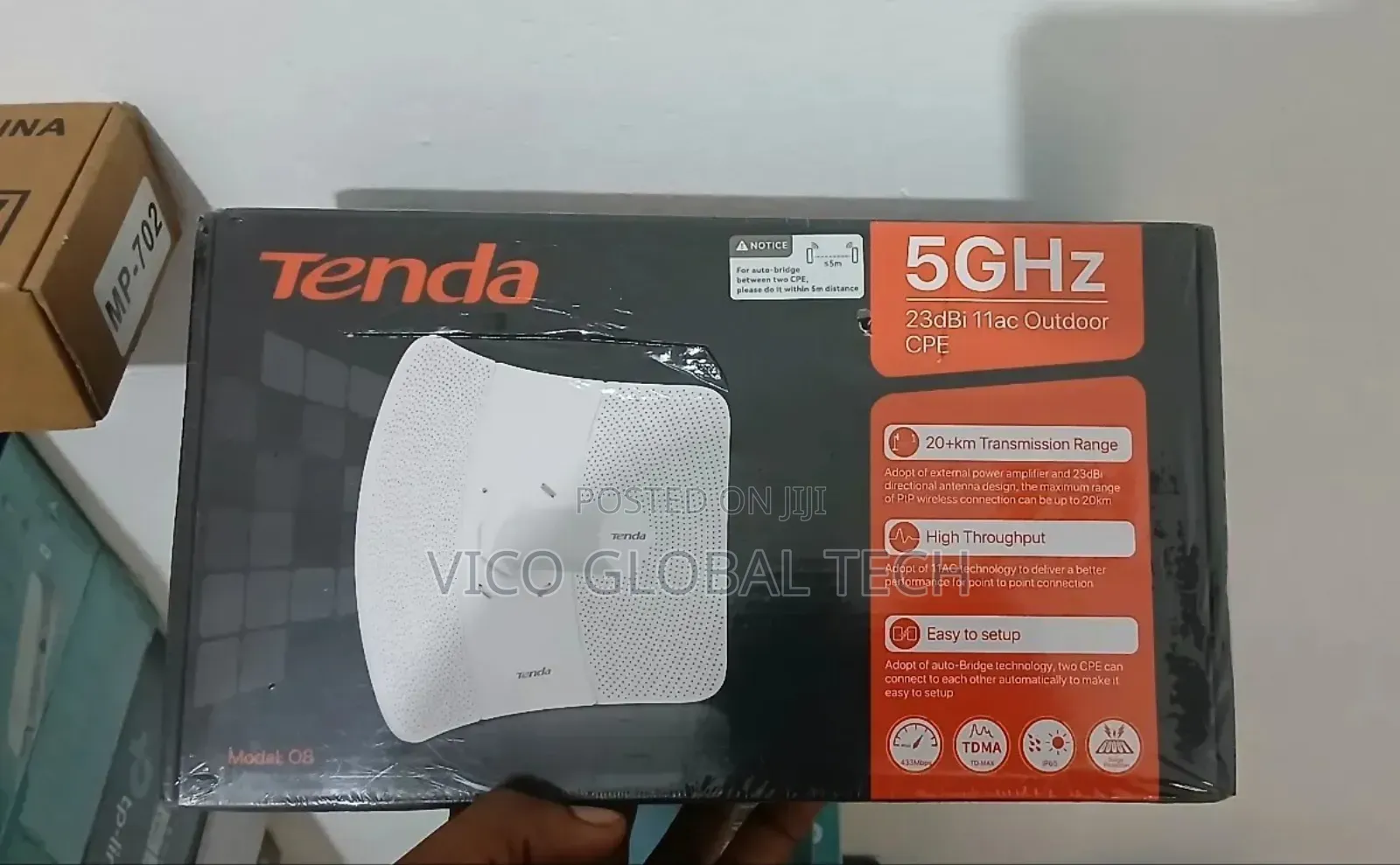 Tenda O8 Outdoor Cpe 5ghz 20+Km