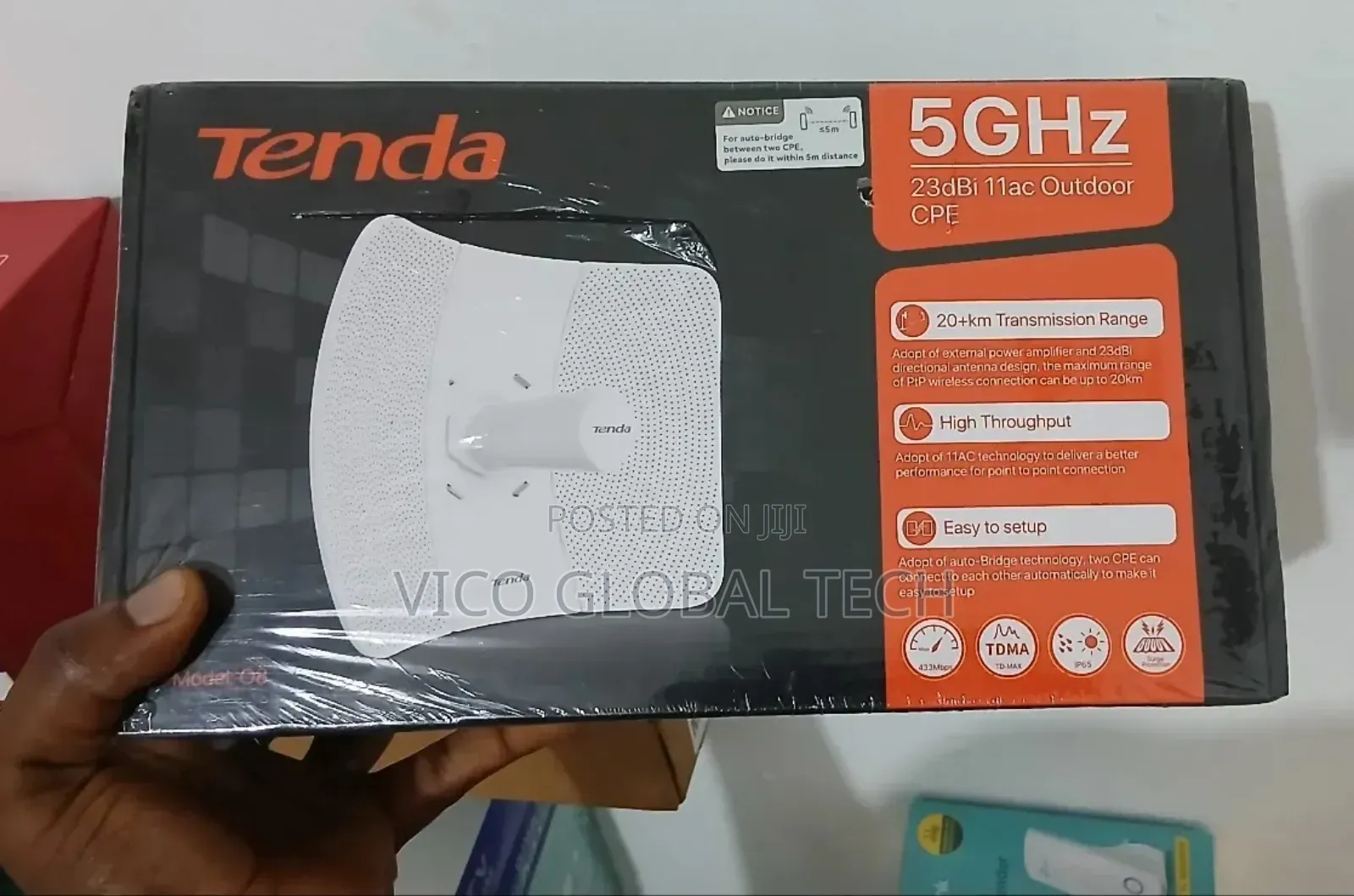 Tenda O8 Outdoor Cpe 5ghz 20+Km