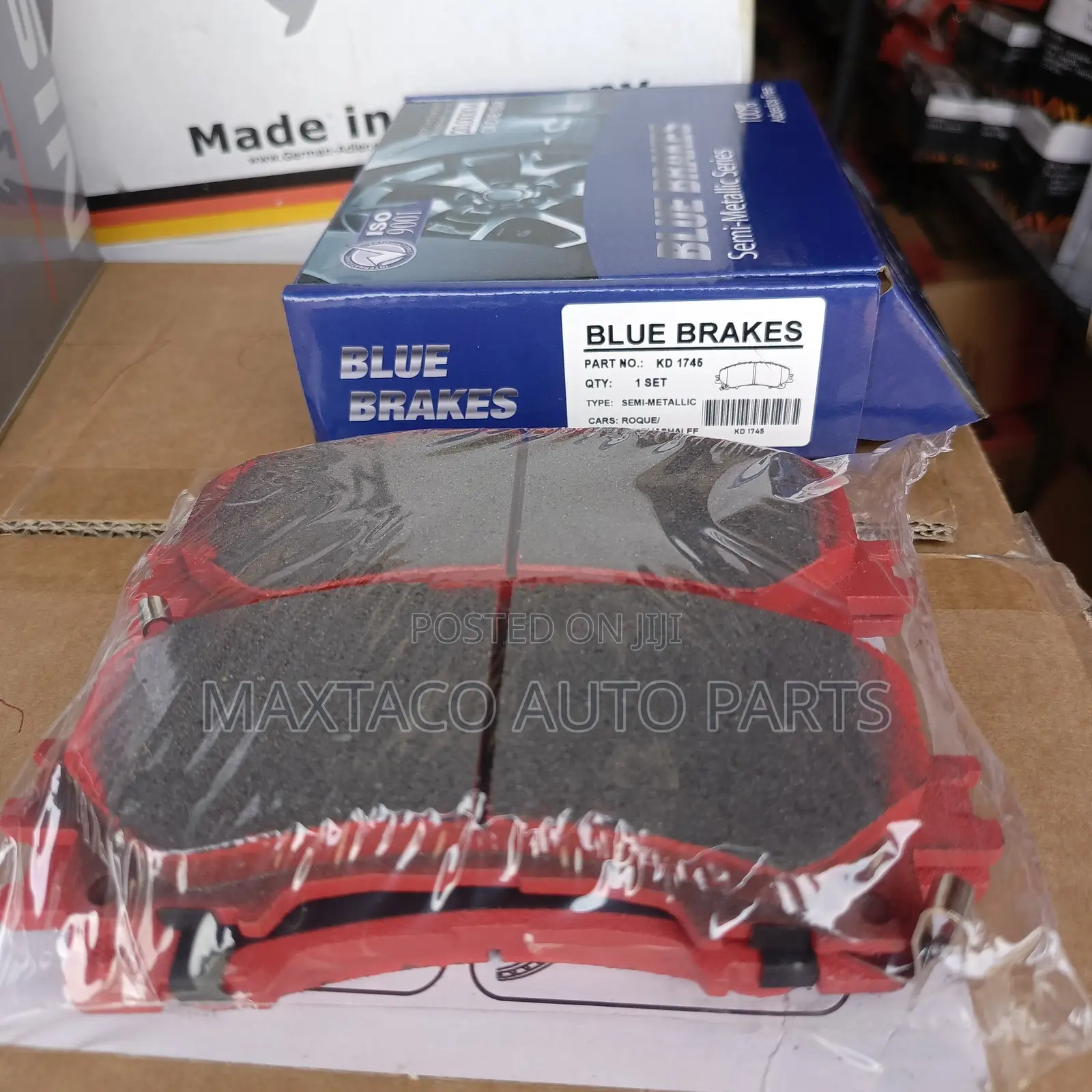 Blue Brakes Kd 1745 Brake Pad for Nissan Rogue 2014-2020