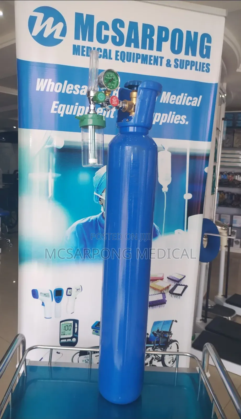 Oxygen Cylinders 10l, 40l, 50l Flow