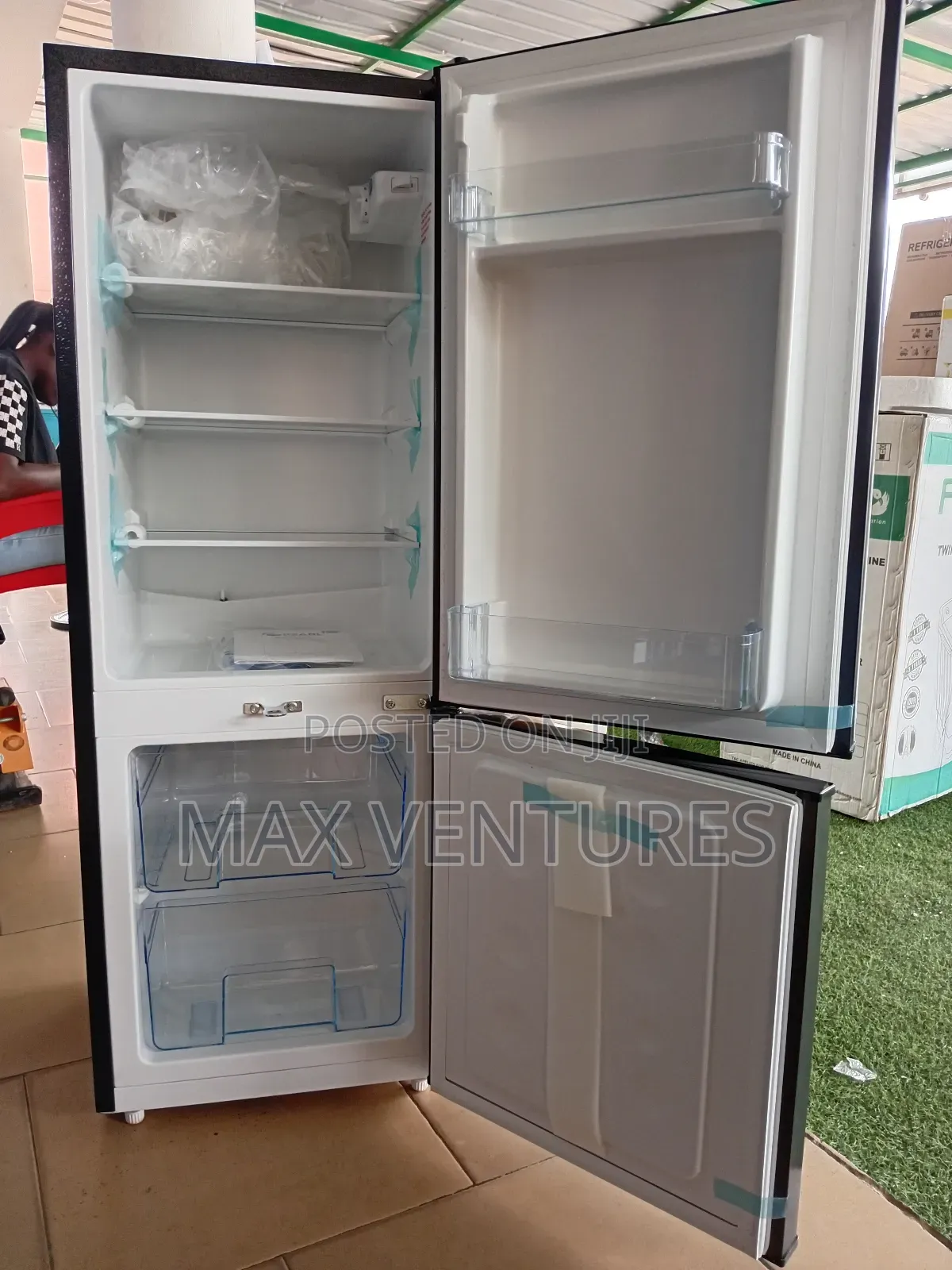 Pearl 94l Double Door Fridge Bottom Freezer 2doors