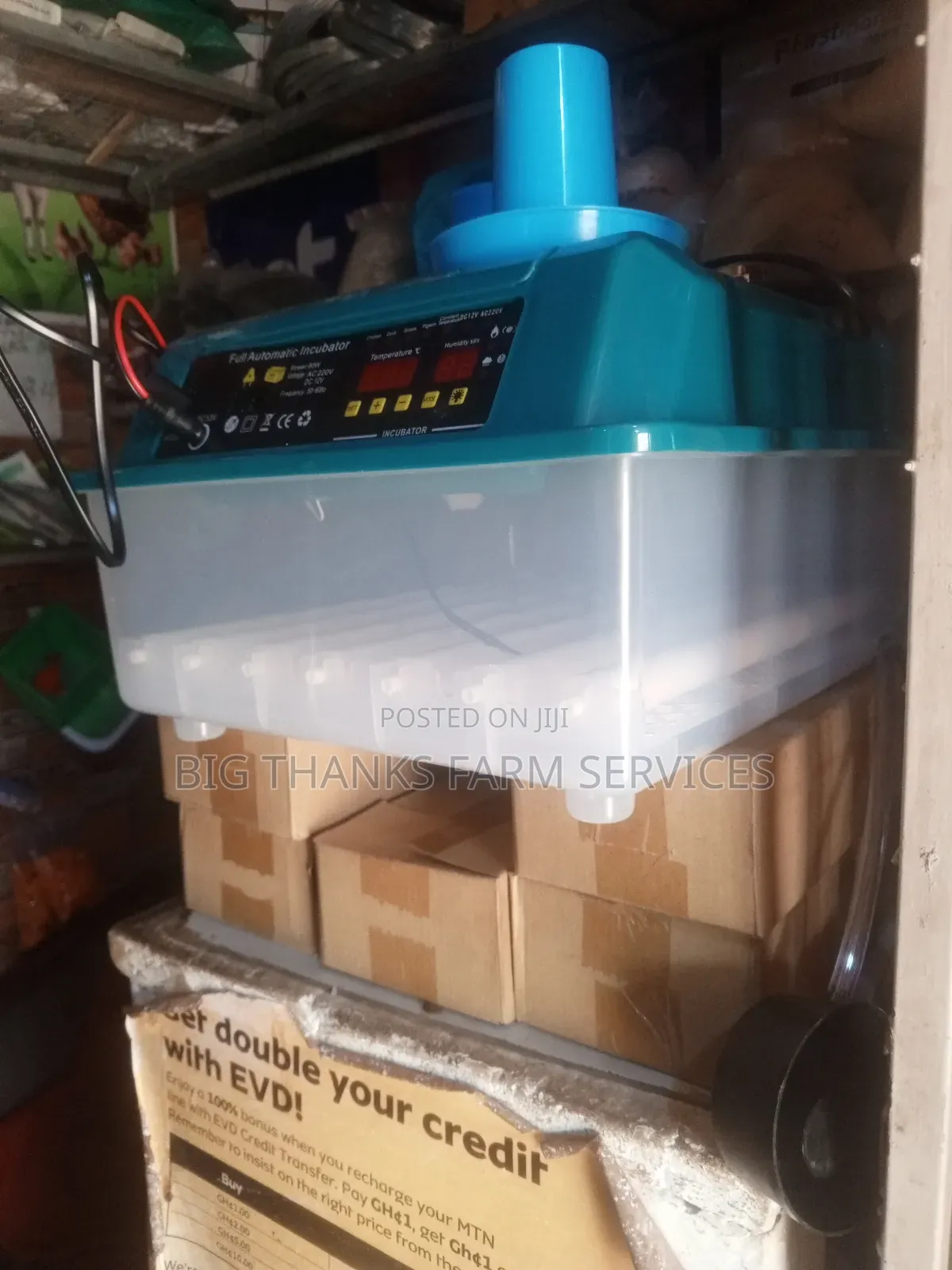 36 Capacity Incubator,Multi Function/Dual Power