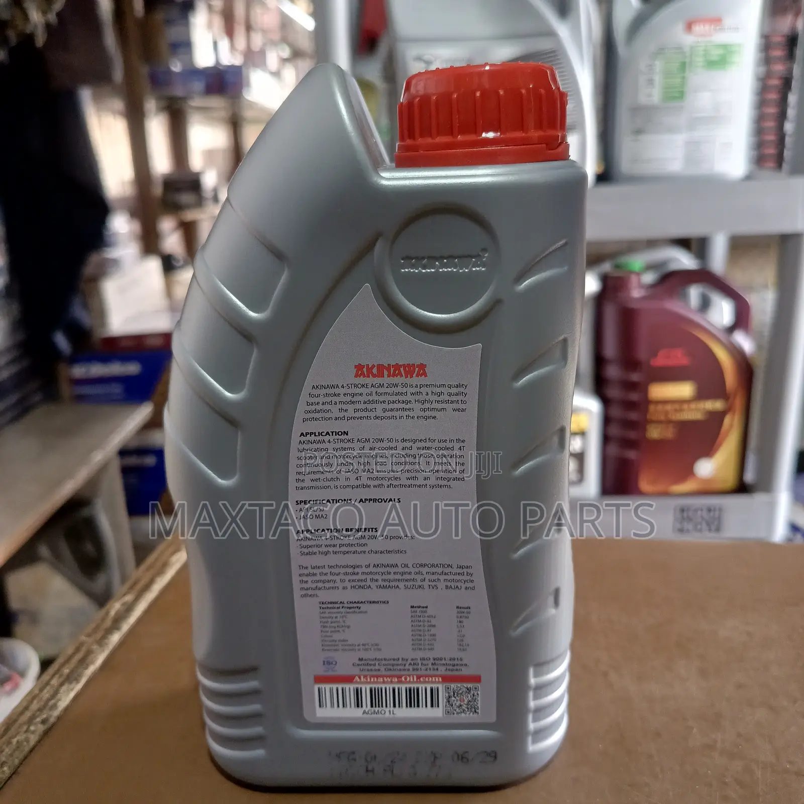 Akinawa 4-Stroke Agm 20w-50 Oil