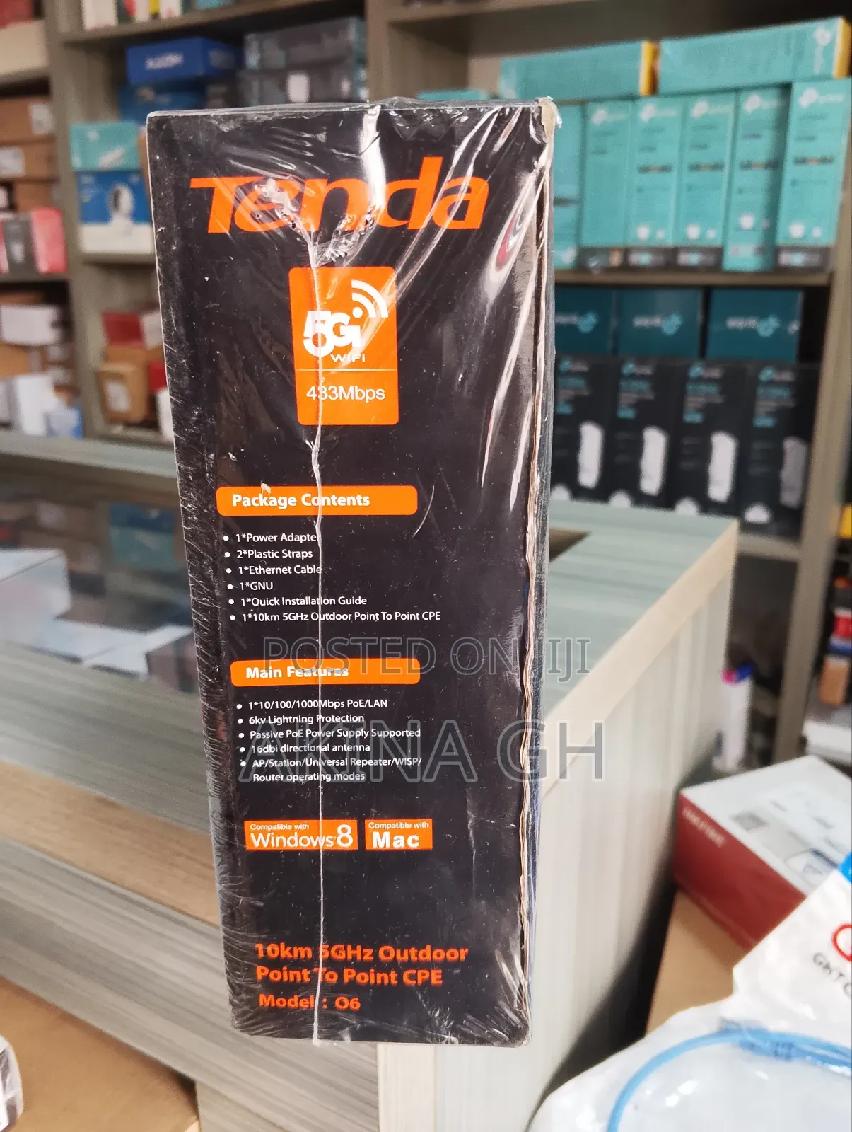 Tenda 06 5ghz Outdoor to Point Cpe