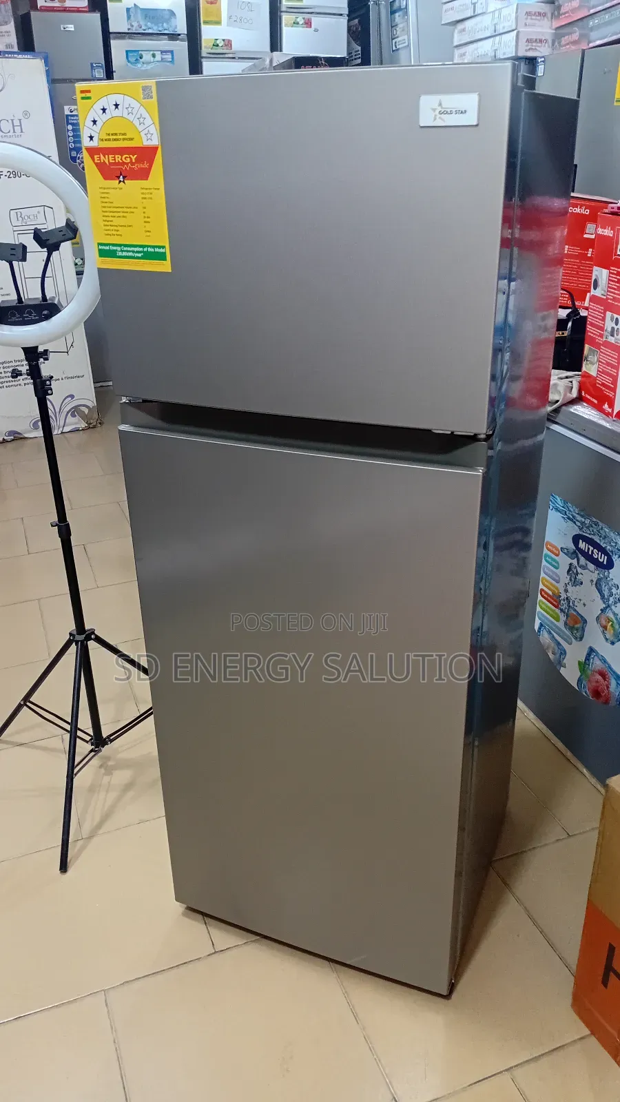 Gold Star 225l Refrigerator Fridge Goldstar